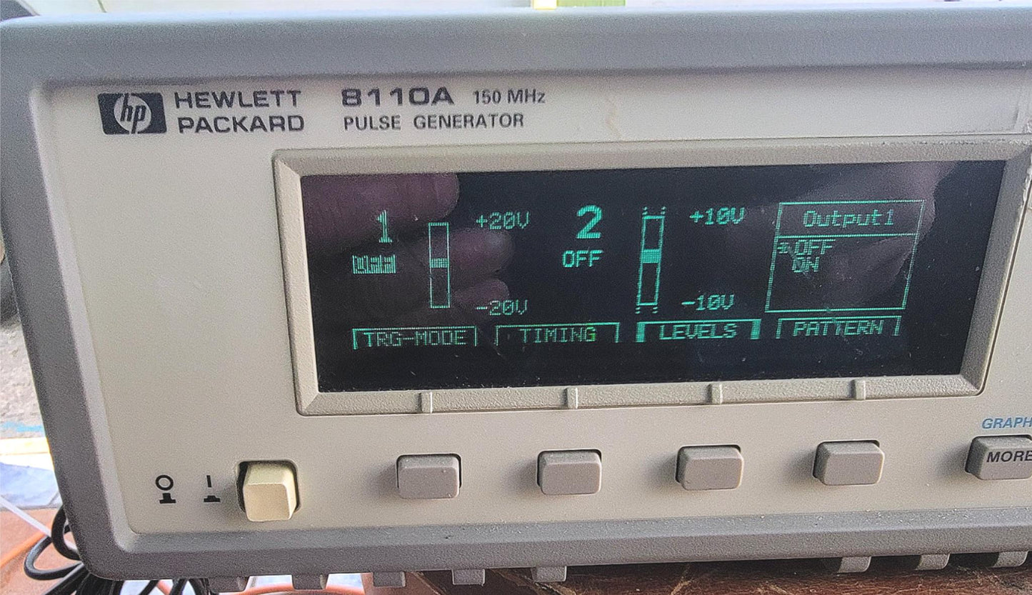 100% TESTED HEWLETT PACKARD 8110A PULSE GENERATOR 90-DAY-WARRANTY FREE SHIP