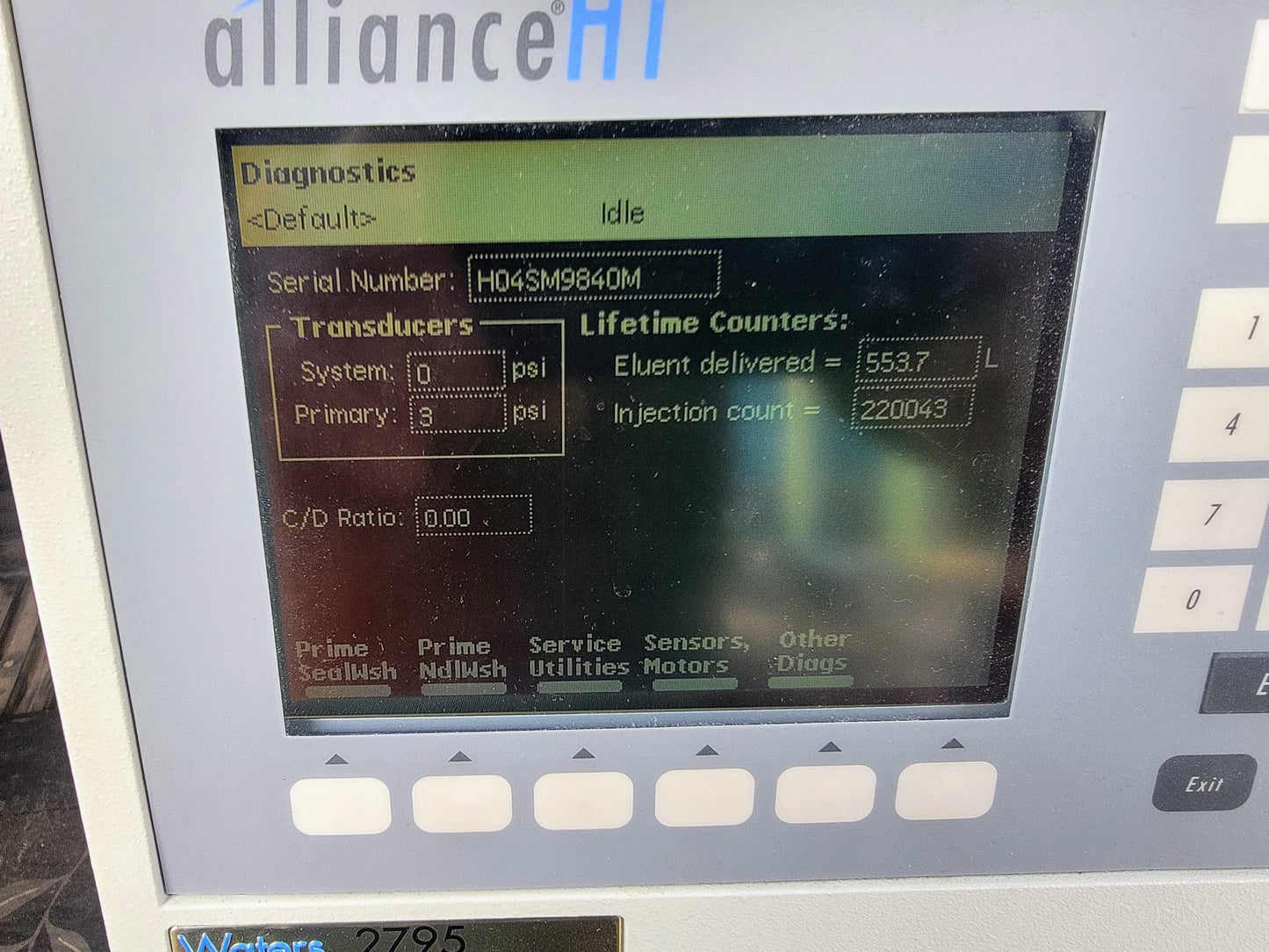 100% TESTED WATERS 2795 SEPARATIONS MODULE ALLIANCE HT 90-DAY-WARRANTY FREE SHIP