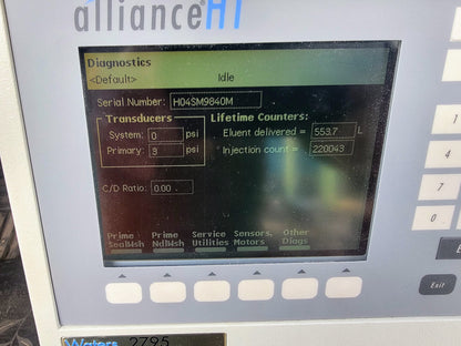 100% TESTED WATERS 2795 SEPARATIONS MODULE ALLIANCE HT 90-DAY-WARRANTY FREE SHIP
