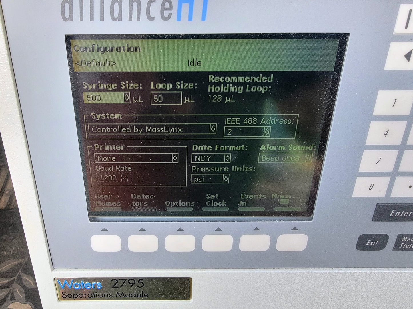100% TESTED WATERS 2795 SEPARATIONS MODULE ALLIANCE HT 90-DAY-WARRANTY FREE SHIP
