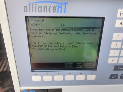 100% TESTED WATERS 2795 SEPARATIONS MODULE ALLIANCE HT 90-DAY-WARRANTY FREE SHIP