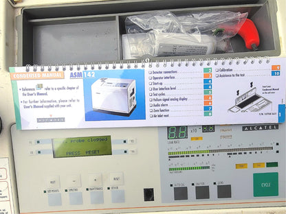 90DAYWARRANTY ALCATEL™ ASM 142 HELIUM LEAK DETECTOR FREESHIPPING