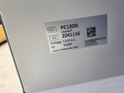 BRANDNEW HELMER PLATELET INCUBATOR PC1200i 20° to 35°C 90DAYWARRANTY WATCH-VIDEO