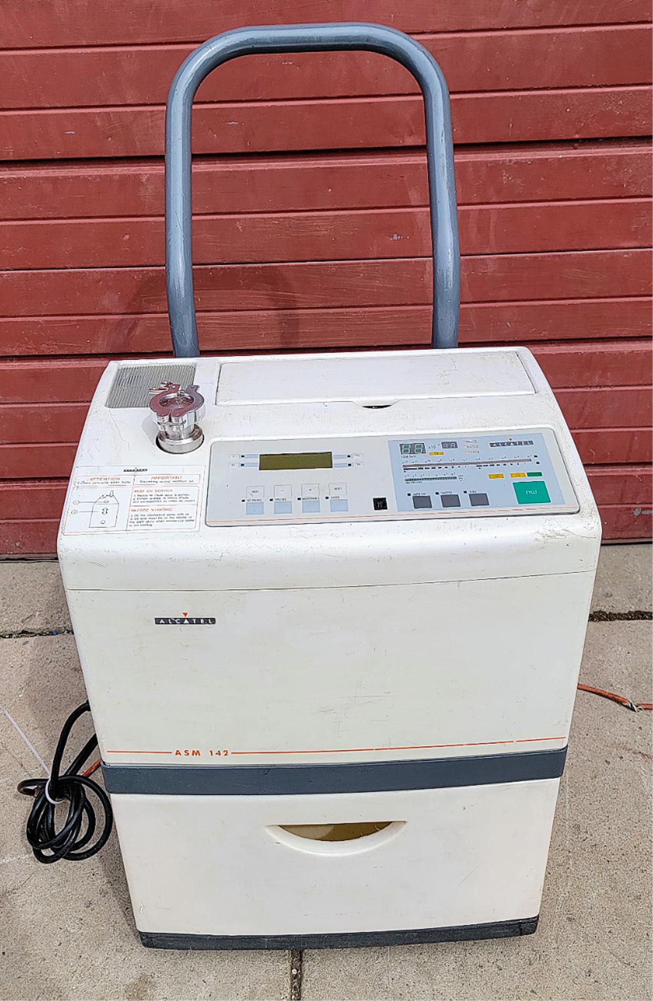 90DAYWARRANTY ALCATEL™ ASM 142 HELIUM LEAK DETECTOR FREESHIPPING