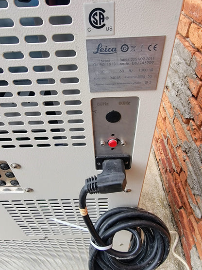 LEICA CM1950 CRYOSTAT VACUUM UV ULTRAVIOLET 60 Hz 120V 90DAYWARRANTY WATCH-VIDEO