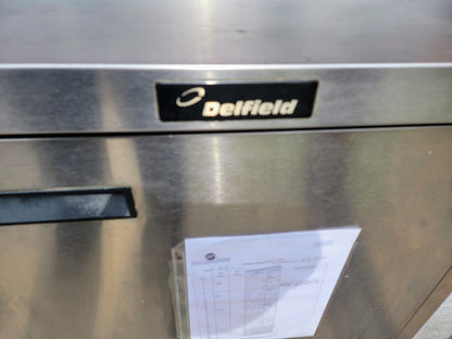 100%WARRANTY DELFIELD 18660PTB PIZZA SANDWICH PREP TABLE 60" SALAD BAR FREE SHIP