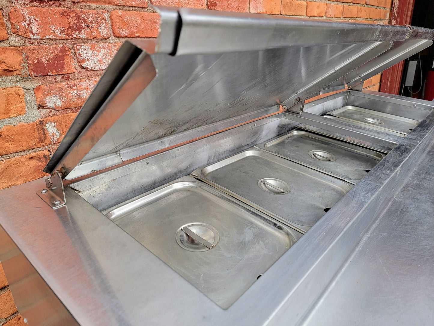 100%WARRANTY DELFIELD 18660PTB PIZZA SANDWICH PREP TABLE 60" SALAD BAR FREE SHIP