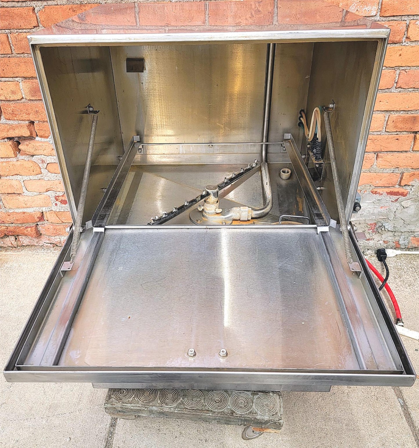 100% ADS AMERICANDISHSERVICE ET-AF-3 COMMERCIAL SPACESAVER DISHWASHER WATCHVIDEO