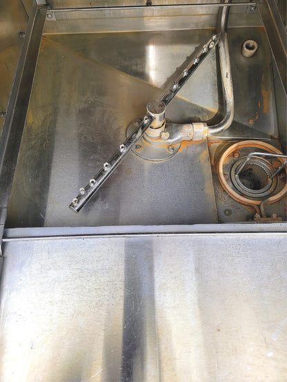 100% ADS AMERICANDISHSERVICE ET-AF-3 COMMERCIAL SPACESAVER DISHWASHER WATCHVIDEO