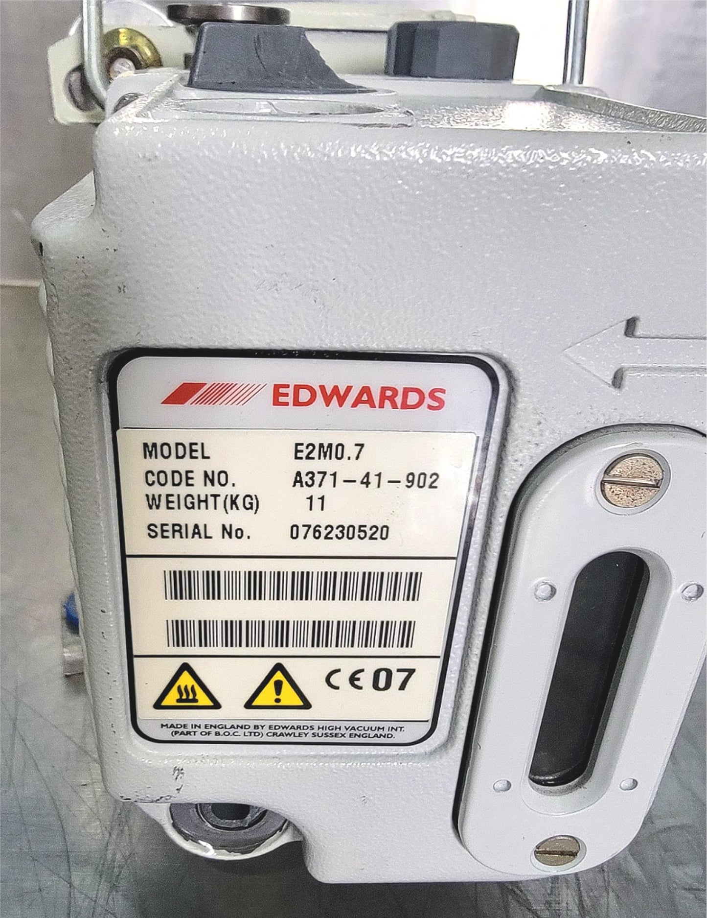 100%Guaranteed EDWARDS 7 VACUUM PUMP 90-DAY-WARRANTY WATCH VIDEO FREESHIP