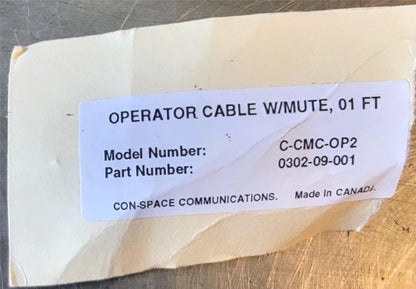 CON-SPACE CSI 2001 FUEL CELL ENTRY KIT HARDLINE COMMUNITCATIONS CABLES & CASE