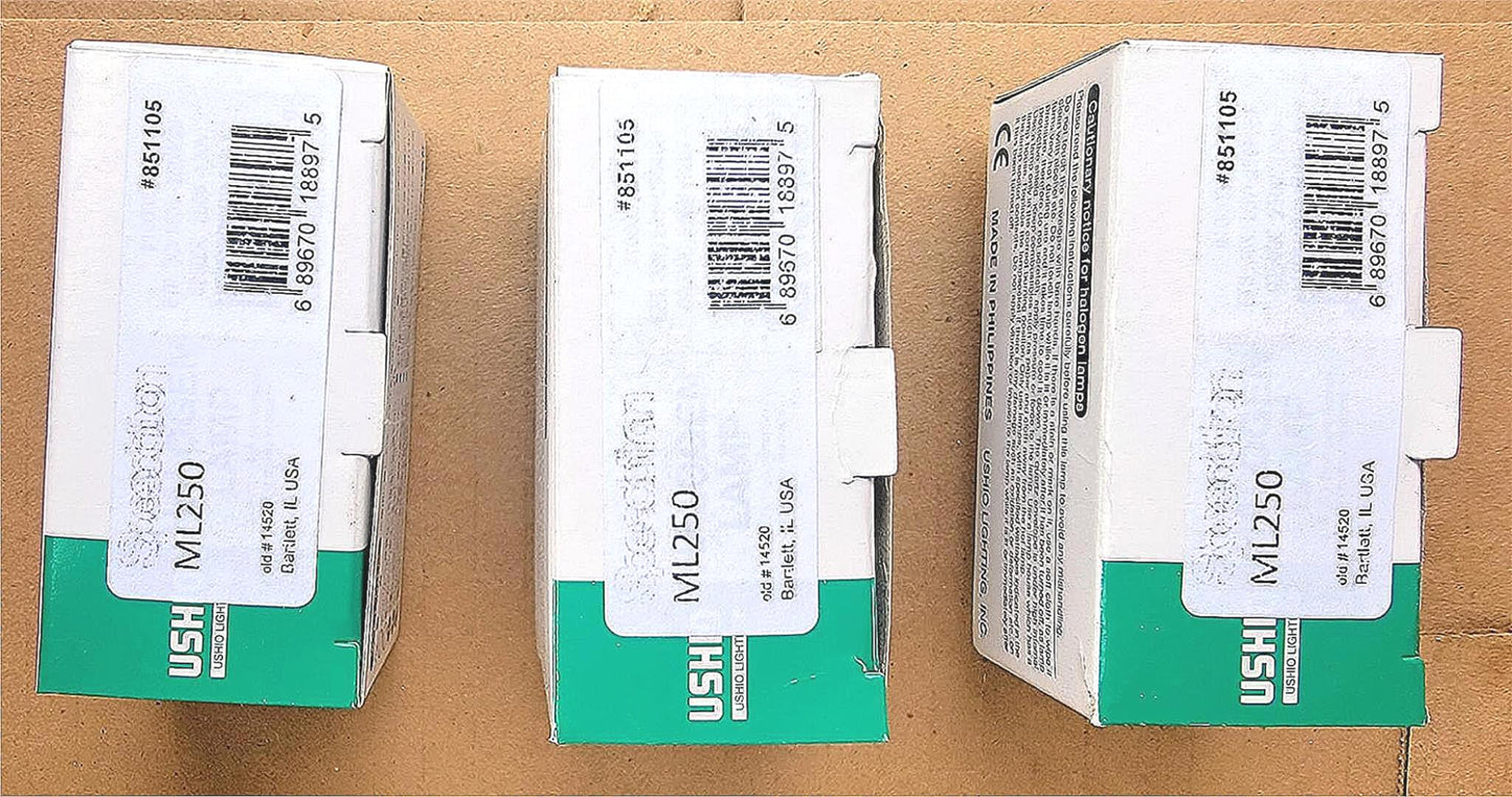 BRAND NEW IN BOX USHIO ML 250 LIGHT 90DAYWARRANTY