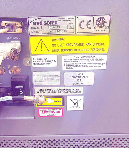 APPLIED BYOSYSTEMS SCIEX 4800 Plus MALDI TOF/TOF ANALYZER WATCH VIDEO