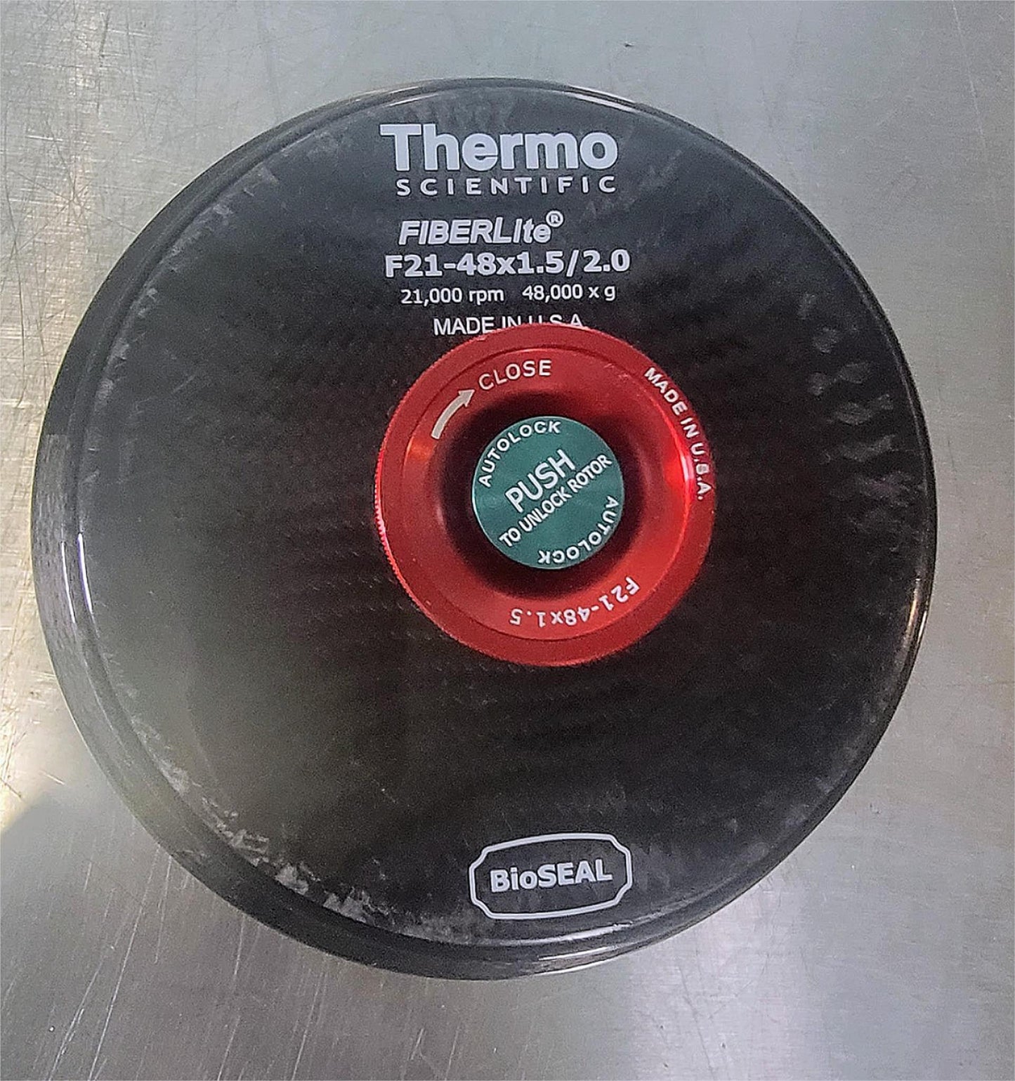 THERMO SCIENTIFIC F21-48x1.5/2.0 BIOSEAL ROTOR 48 x 1.5/2.0mL 21,000RPM FREESHIP