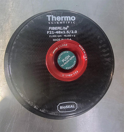 THERMO SCIENTIFIC F21-48x1.5/2.0 BIOSEAL ROTOR 48 x 1.5/2.0mL 21,000RPM FREESHIP