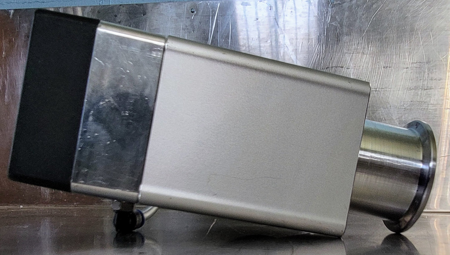 MBRAUN VAT 26432-KA41-AEB3/1192 A-1149362 HV VACUUM ANGLE VALVE PNEUMATIC ACTUAT