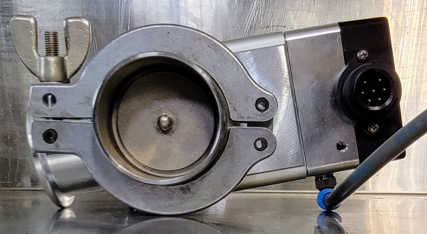 MBRAUN VAT 26432-KA41-AEB3/1192 A-1149362 HV VACUUM ANGLE VALVE PNEUMATIC ACTUAT