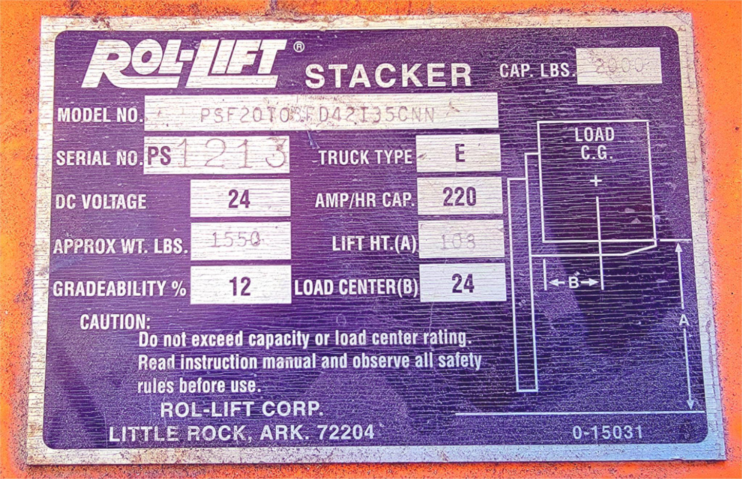 ROL-LIFT AUTOMATIC FORKLIFT WATCH VIDEO