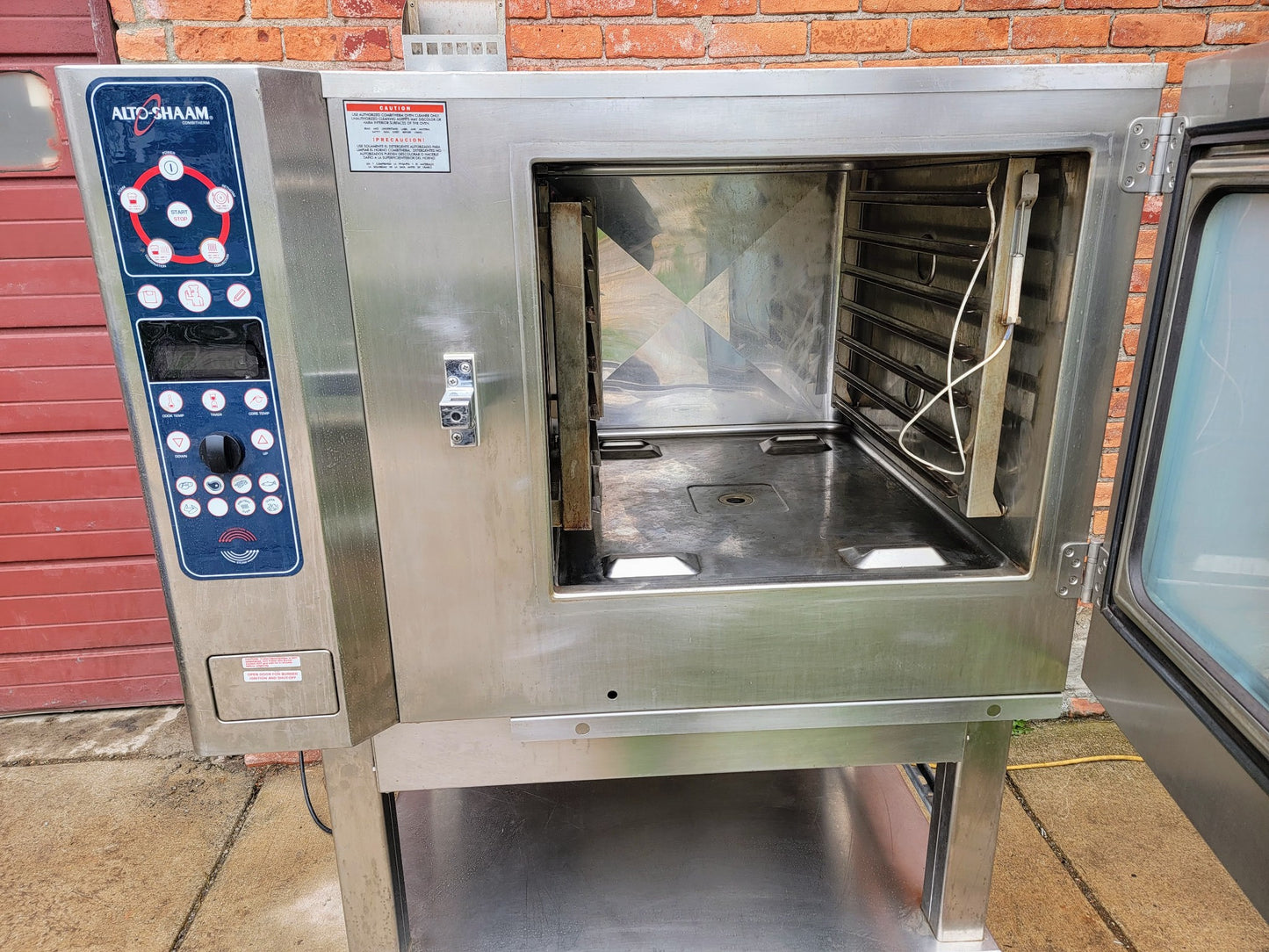 ALTO-SHAAM 7.14MLG COMBITHERM COMBI GAS OVEN BASE withWheels WATCHVIDEO FREESHIP