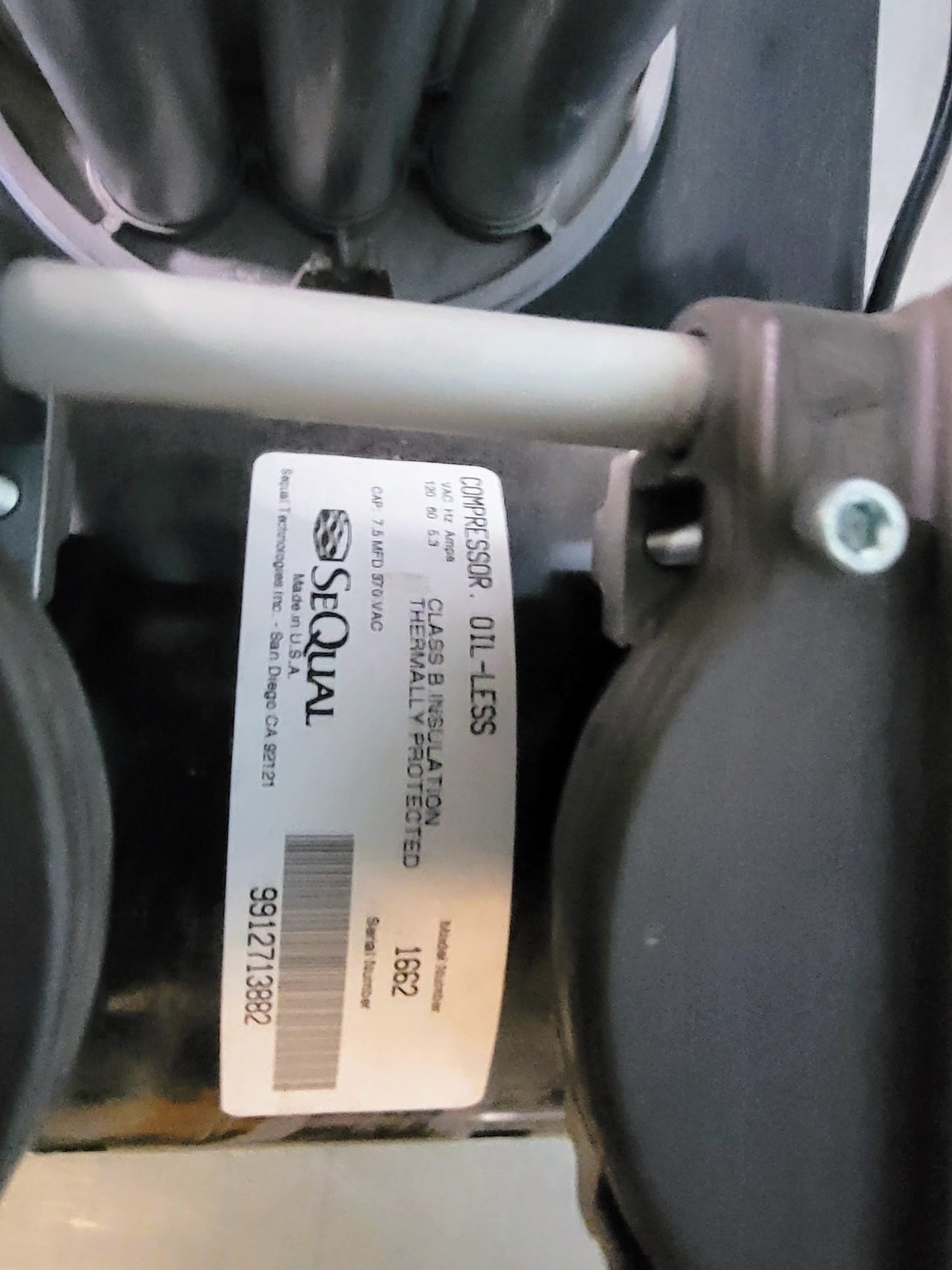 SEQUAL WORK HORSE 15 OXYGEN SYSTEM - LOW HOURS - FREE SHIP