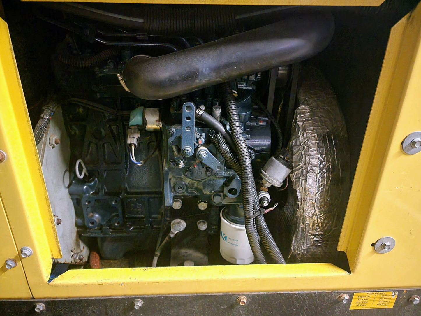 POWERTECH PT8KS1-2D 8KW DIESEL GENERATOR PLUS 50 GALLON ALUMINUM TANK FREE SHIP