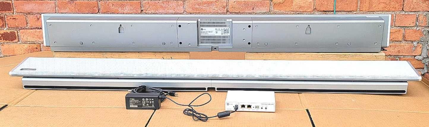 NUREVA HDL300-W AUDIO CONFERENCING SOUNDBAR SPEAKERS & POWER SUPPLY WATCH VIDEO