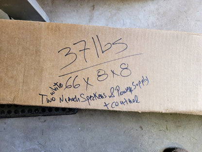 NUREVA HDL300-W AUDIO CONFERENCING SOUNDBAR SPEAKERS & POWER SUPPLY WATCH VIDEO