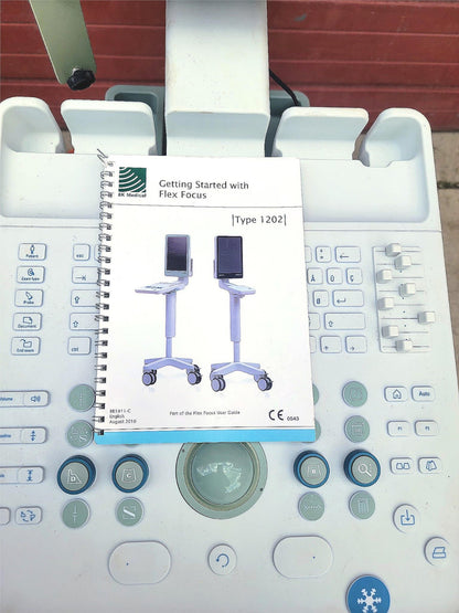 BK MEDICAL FLEX FOCUS 400 ULTRASOUND with CART no HDD (NO HARDRIVE) WATCH VIDEO