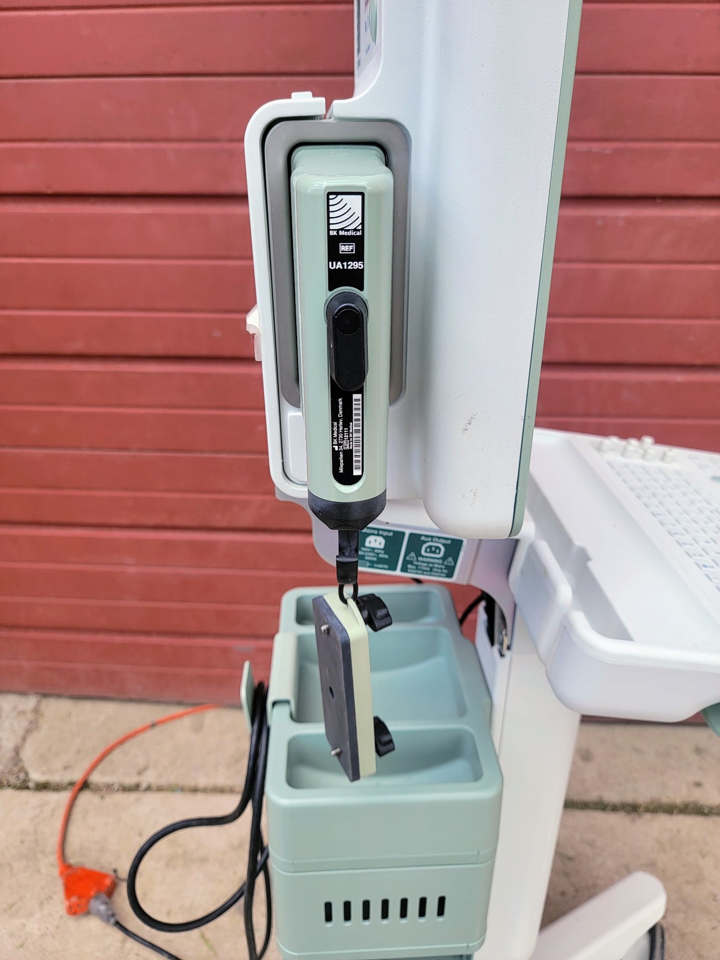 BK MEDICAL FLEX FOCUS 400 ULTRASOUND with CART no HDD (NO HARDRIVE) WATCH VIDEO