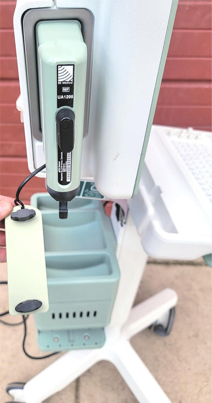 BK MEDICAL FLEX FOCUS 400 ULTRASOUND with CART no HDD (NO HARDRIVE) WATCH VIDEO
