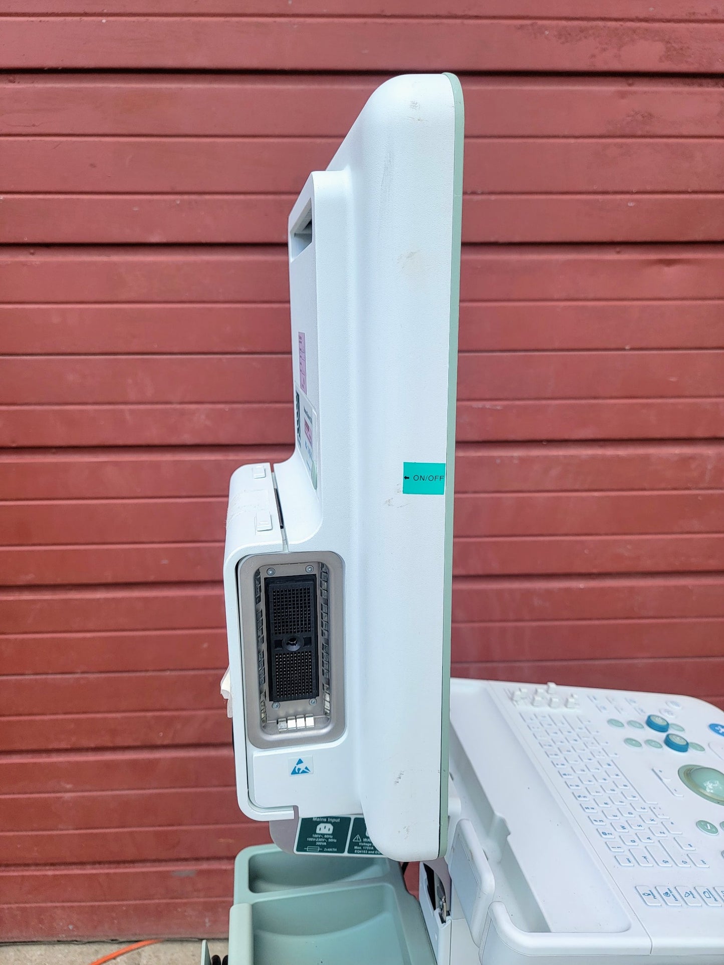 BK MEDICAL FLEX FOCUS 400 ULTRASOUND with CART no HDD (NO HARDRIVE) WATCH VIDEO