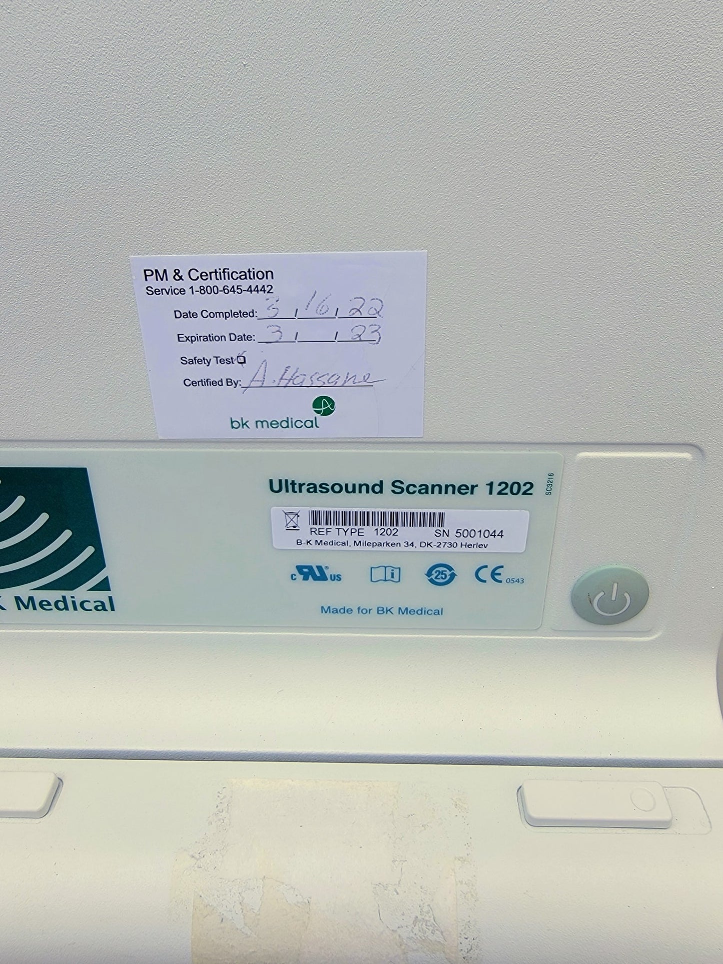 BK MEDICAL FLEX FOCUS 400 ULTRASOUND with CART no HDD (NO HARDRIVE) WATCH VIDEO