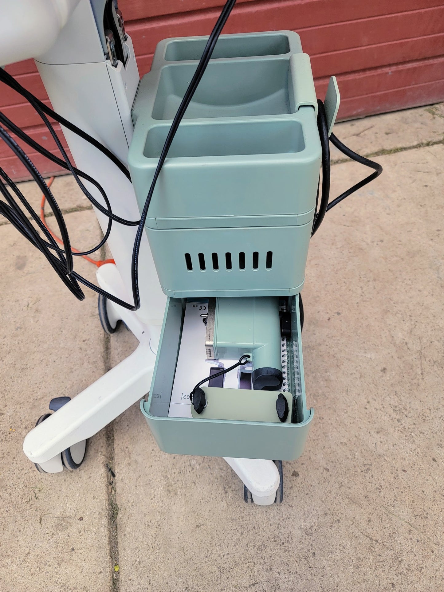 BK MEDICAL FLEX FOCUS 400 ULTRASOUND with CART no HDD (NO HARDRIVE) WATCH VIDEO