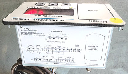 90-DAYWARRANTY NTRON 5100B-N1 0 to 100% OXYGEN GAS ANALYZER NEUTRONICS FREE SHIP