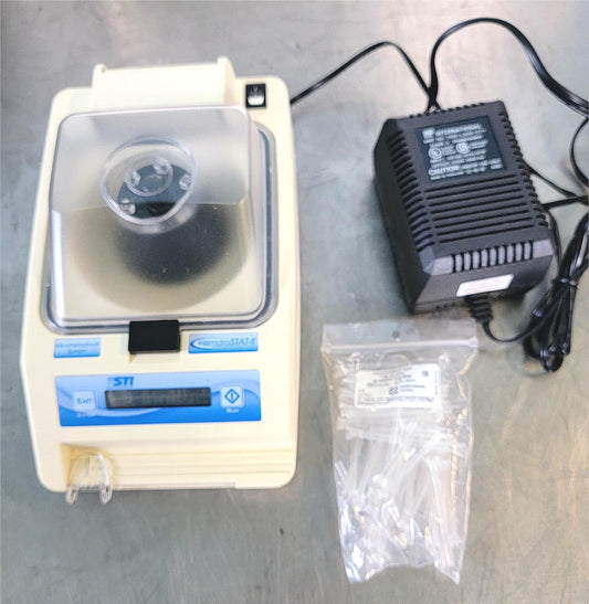 100%WARRANTY STI HEMATASTAT-II MICROHEMATOCRIT CENTRIFUGE TUBE HOLDER WATCHVIDEO