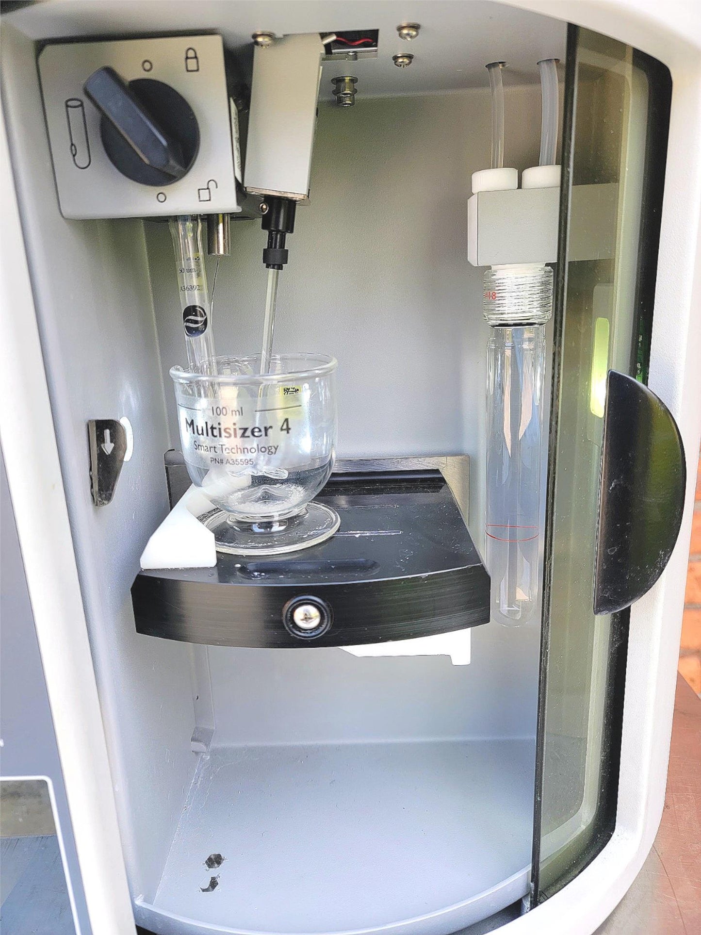 WARRANTY BECKMAN COULTER MULTISIZER 4 Mercury Free Particle Counter WATCH VIDEO