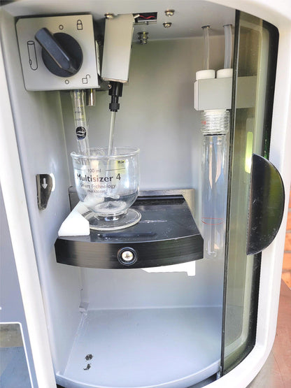 WARRANTY BECKMAN COULTER MULTISIZER 4 Mercury Free Particle Counter WATCH VIDEO