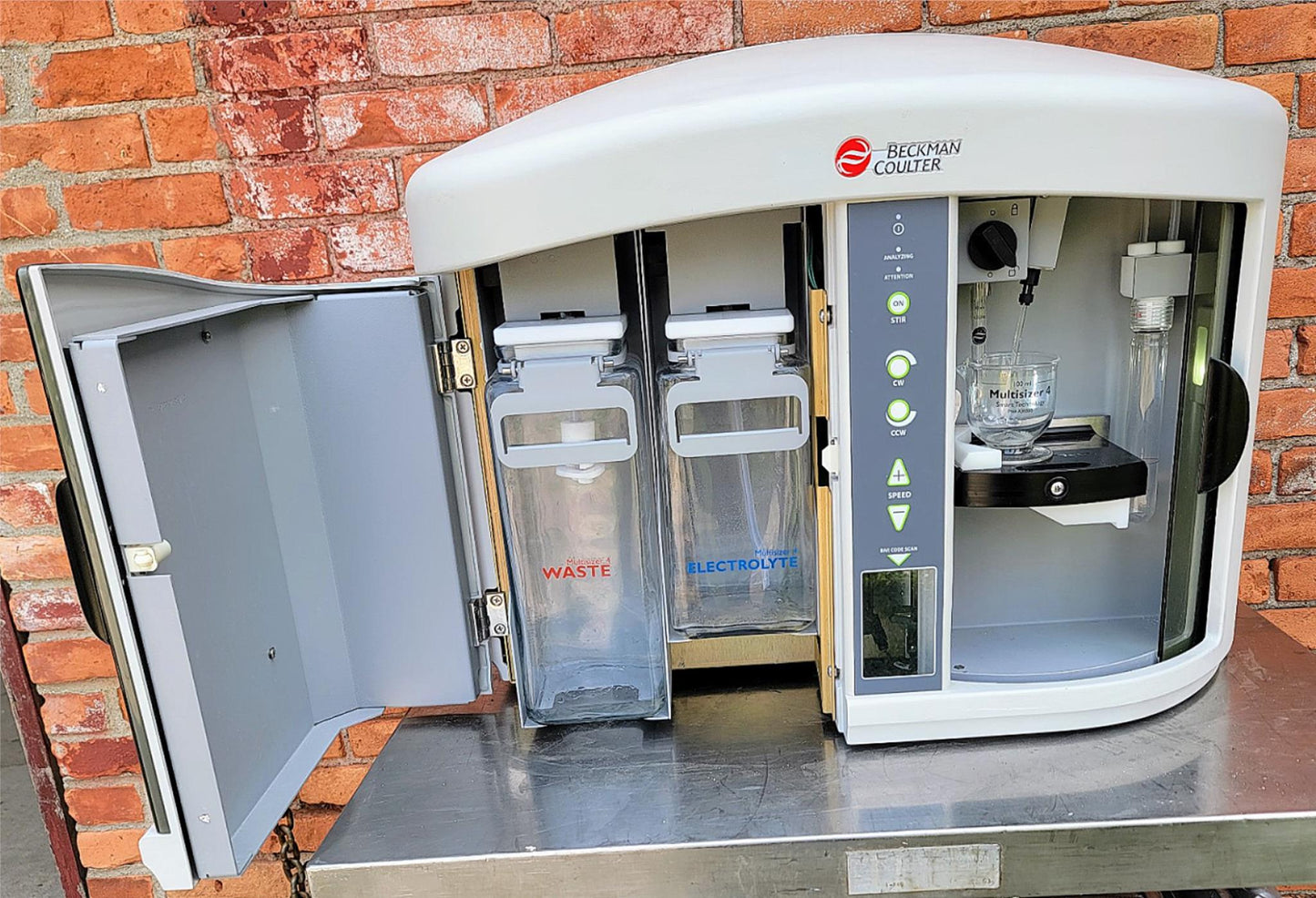 WARRANTY BECKMAN COULTER MULTISIZER 4 Mercury Free Particle Counter WATCH VIDEO