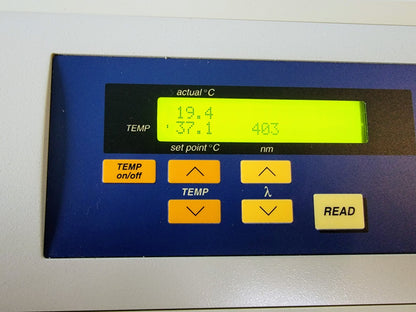 MOLECULAR DEVICES SPECTRAMAX 190 MICROPLATE READER 90-DAY-WARRANTY WATCH VIDEO