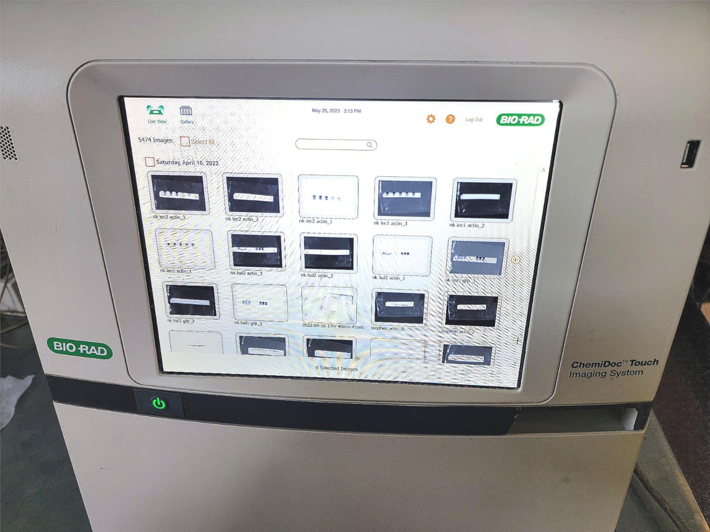 BIORAD CHEMIDOC TOUCH SCREEN GEL IMAGING SYSTEM with TRAY FREE SHIP WATCH VIDEO