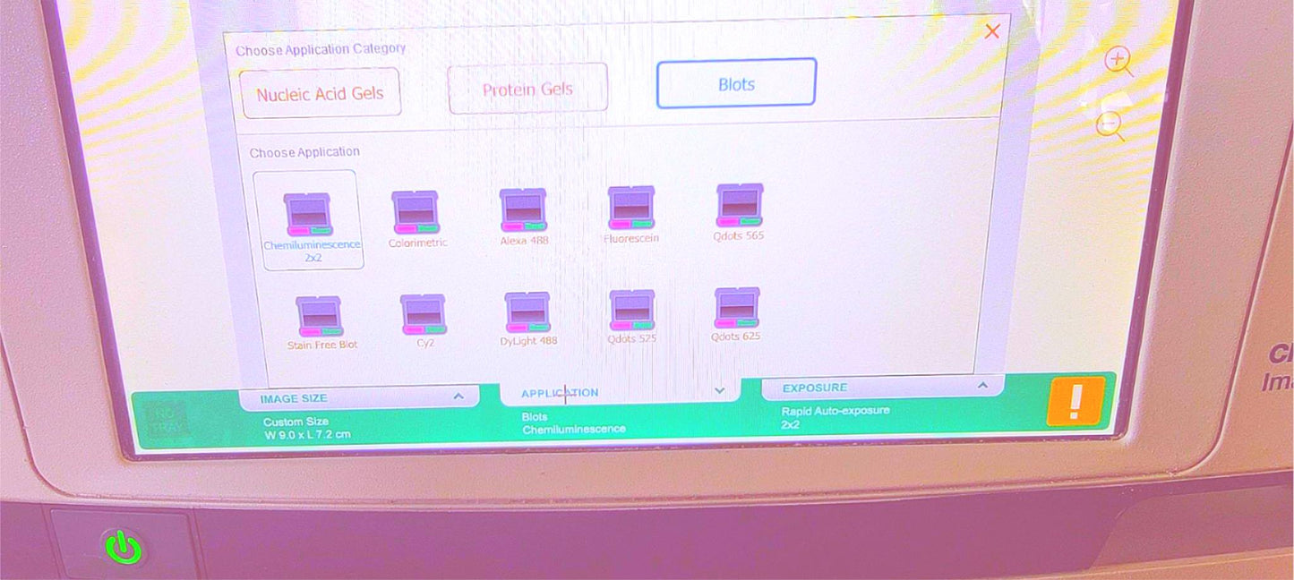 BIORAD CHEMIDOC TOUCH SCREEN GEL IMAGING SYSTEM with TRAY FREE SHIP WATCH VIDEO