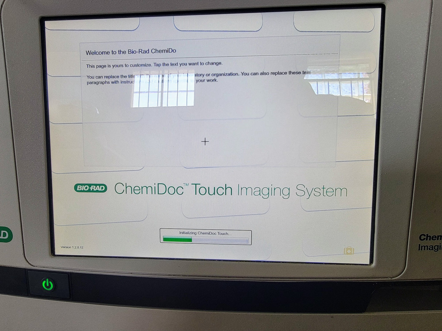 BIORAD CHEMIDOC TOUCH SCREEN GEL IMAGING SYSTEM with TRAY FREE SHIP WATCH VIDEO