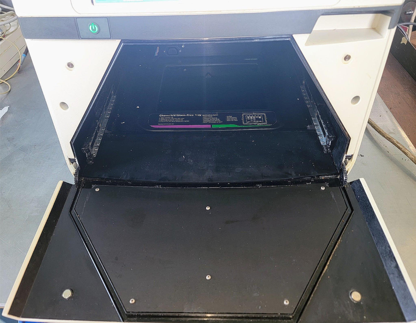 BIORAD CHEMIDOC TOUCH SCREEN GEL IMAGING SYSTEM with TRAY FREE SHIP WATCH VIDEO