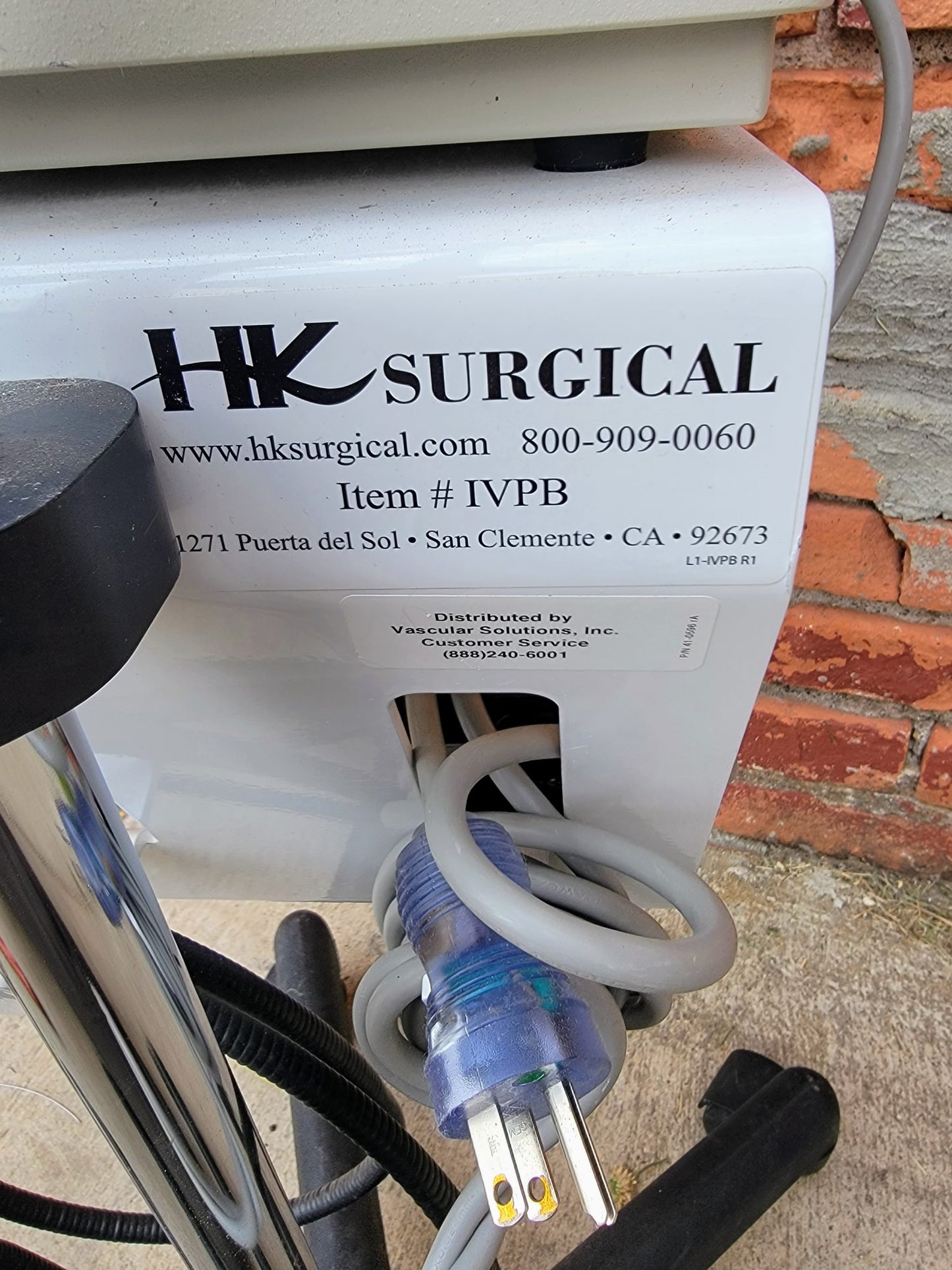 WARRANTY KLEIN HK SURGICAL KIP-II INFILTRATION PUMP "NOCART" WATCHVIDEO FREESHIP