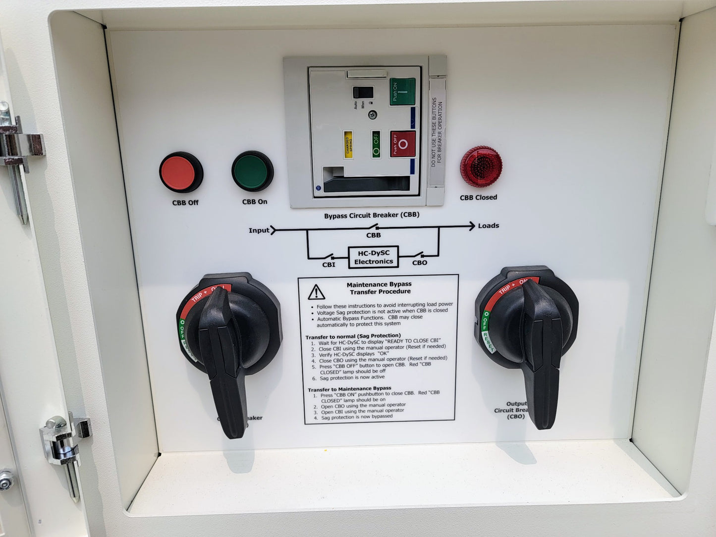 ALLEN BRADLEY ROCKWELL AUTOMATION 1608P200A480V3SHC DySC 200AMP VOLT SAG PROTECT