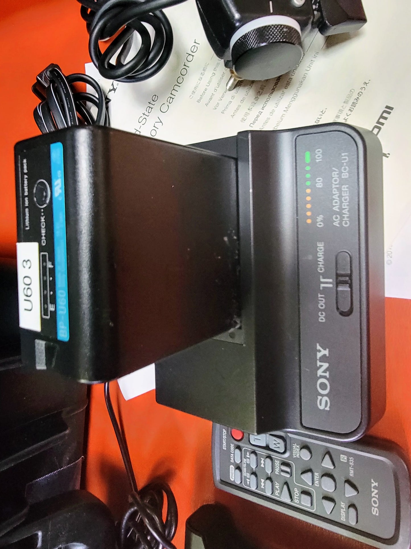 SONY PXW-X200 DIGITAL VIDEO CAMCORDER REMOTE CAMRADE CASE TILTA KIT WATCH VIDEO