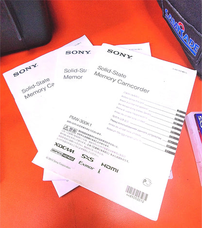 SONY PMW-300 PROFESSIONAL VIDEO CAMCORDER REMOTE CAMRADE CASE TILTA WATCHVIDEO