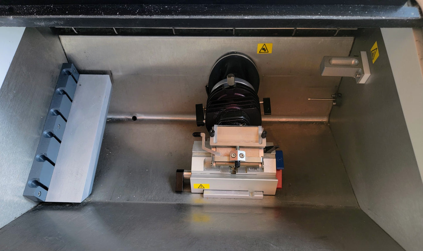 THERMO FISHER SHANDON CRYOTOME FSE CRYOSTAT BLADEHOLDER 90DAYWARRANTY WATCHVIDEO