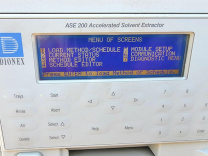 90DAYWARRANTY THERMO DIONEX ASE 200 SOLVENT EXTRACTOR CHROMATOGRAPHY WATCH VIDEO