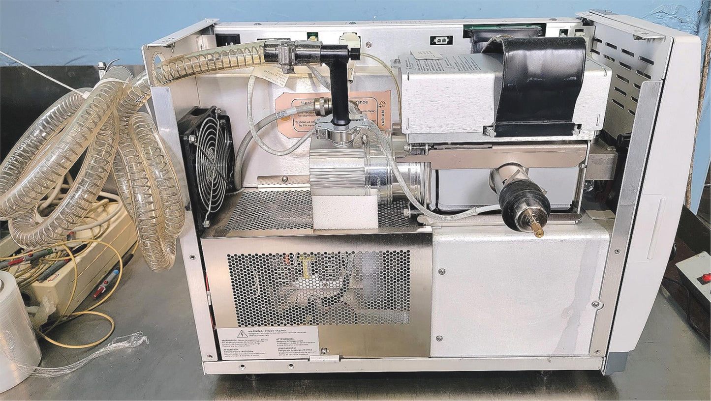 - VARIAN 450-GC CHROMATOGRAPH MASS SPECTROMETER & ULVAC VACUUM PUMP WATCH VIDEO